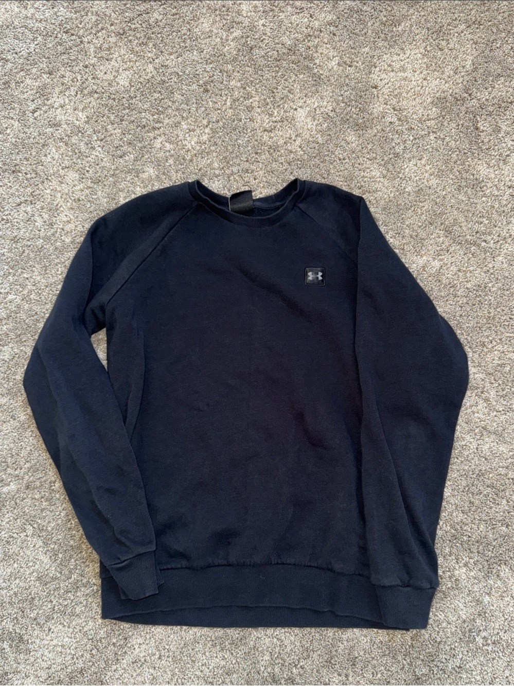Under Armour Men’s Navy Crewneck Sweatshirt